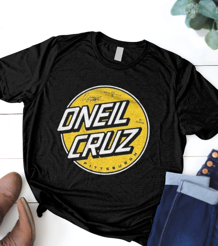 Oneil Cruz Pittsburgh Pirates Moto Wear Players Circle T-Shirt