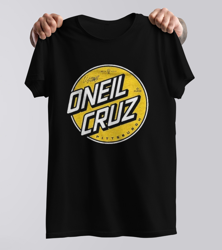 Oneil Cruz Pittsburgh Pirates Moto Wear Players Circle T-Shirt
