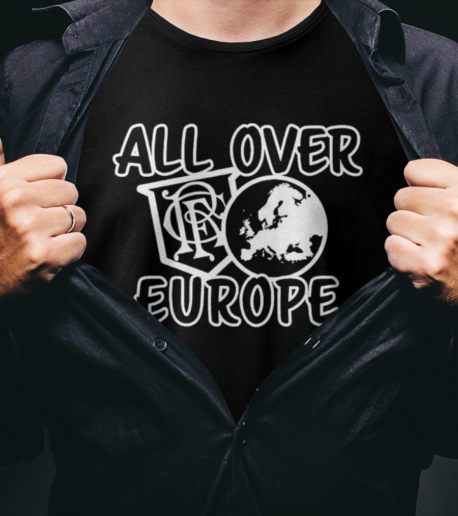 RFC All Over Europe Map Crest T-Shirt
