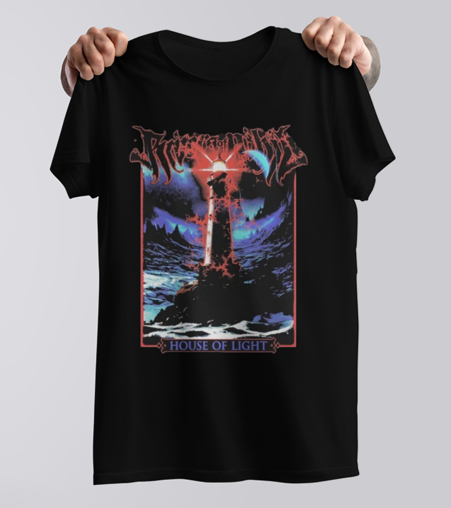 Rivers Of Nihil Lighthouse Night Sky House Of Light T-Shirt