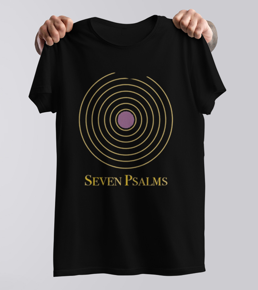 Paul Simon Seven Psalms Circular Pattern T-Shirt