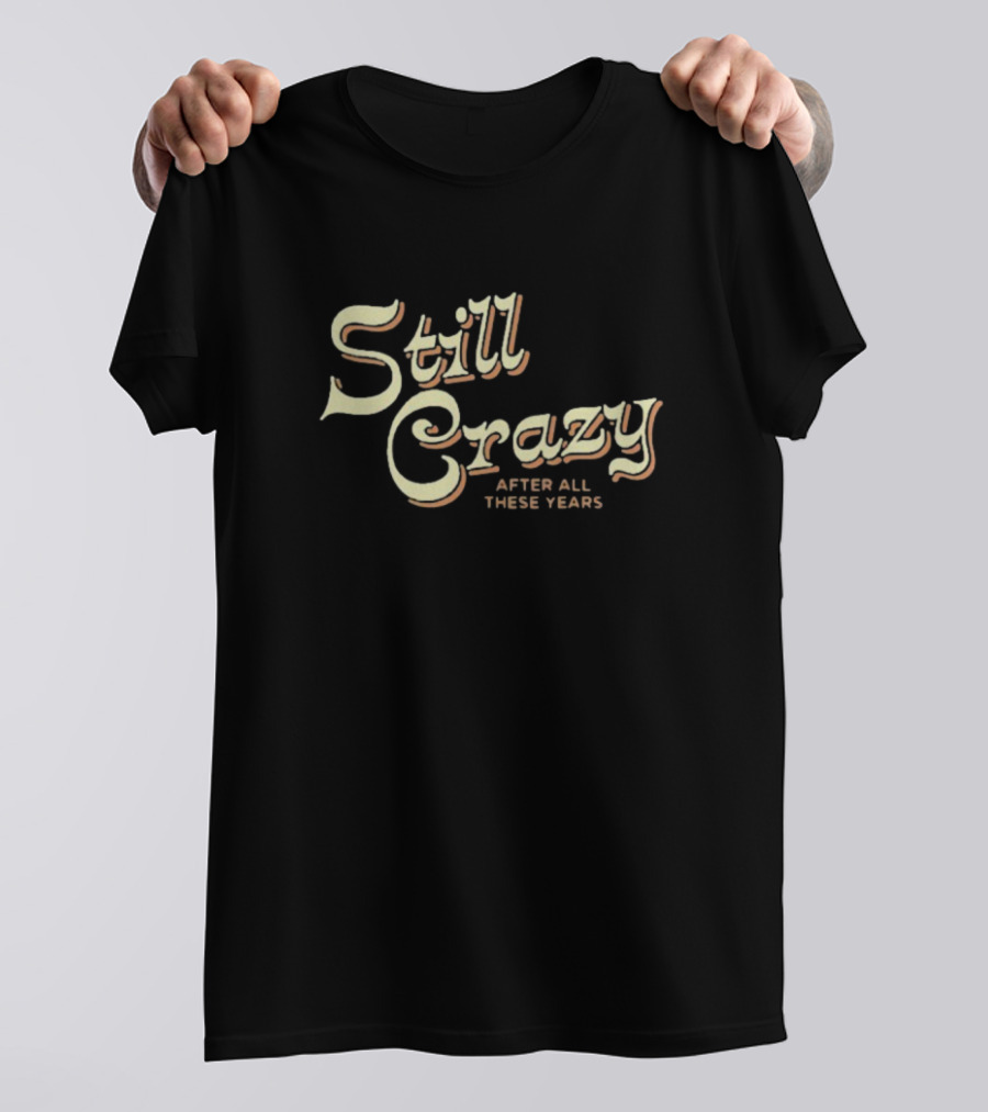Paul Simon Still Crazy After All These Years Retro Style T-Shirt