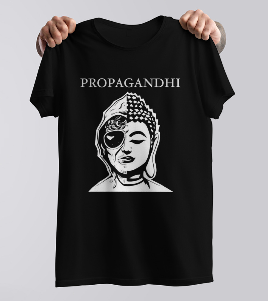 Propagandhi Half Buddha Half Punk Face T-Shirt