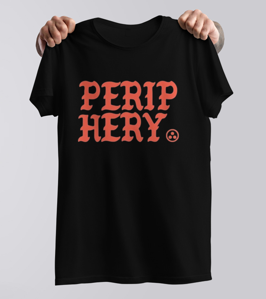 Periphery Old English Style Text Red T-Shirt