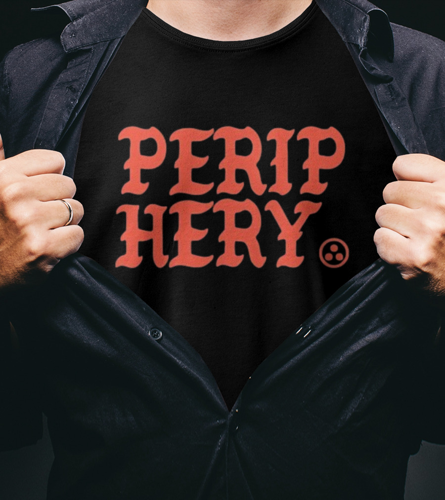 Periphery Old English Style Text Red T-Shirt