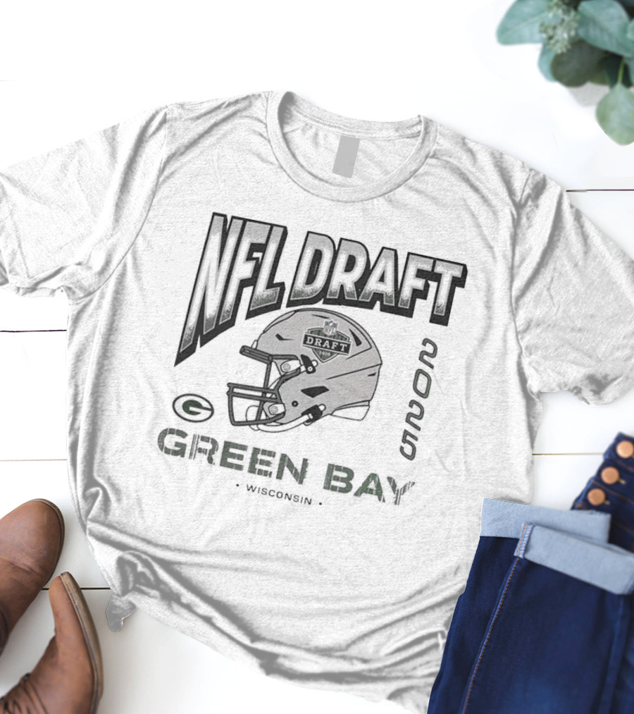 Green Bay Packers 2025 NFL Draft Wisconsin T-Shirt