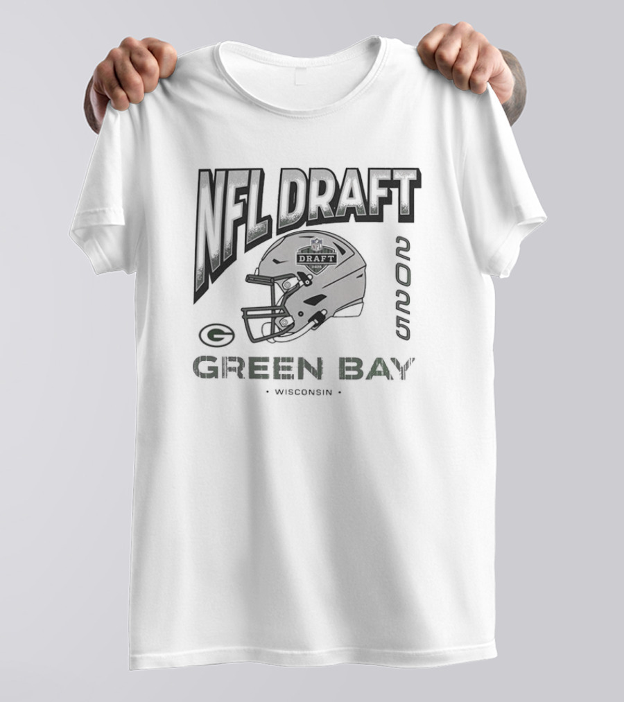 Green Bay Packers 2025 NFL Draft Wisconsin T-Shirt