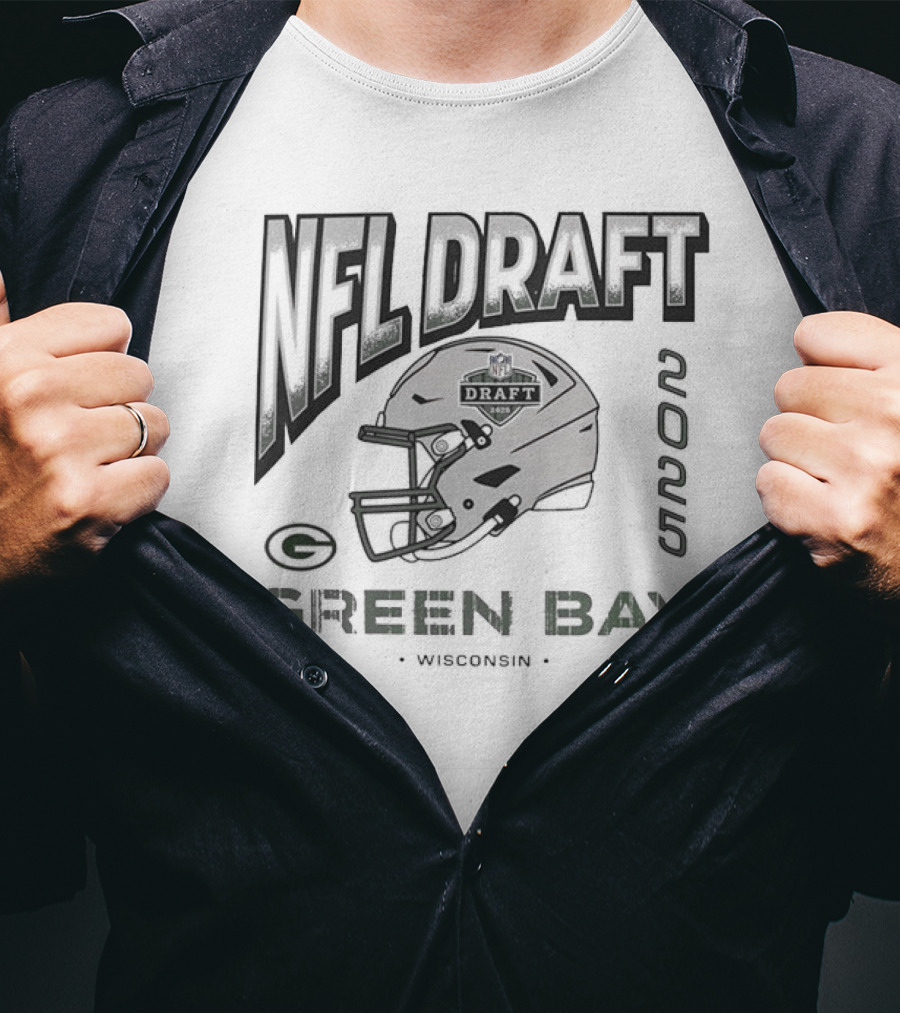 Green Bay Packers 2025 NFL Draft Wisconsin T-Shirt