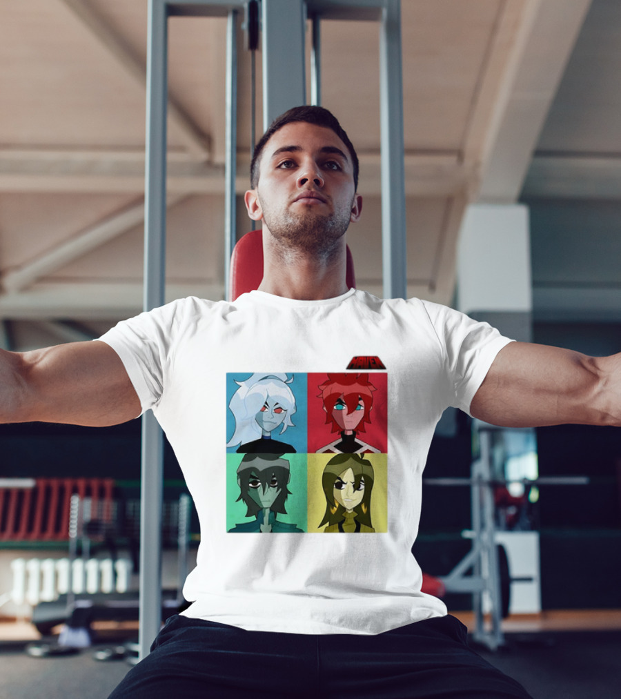 HAVEN Character Cast Art Style With Four Characters T-Shirt