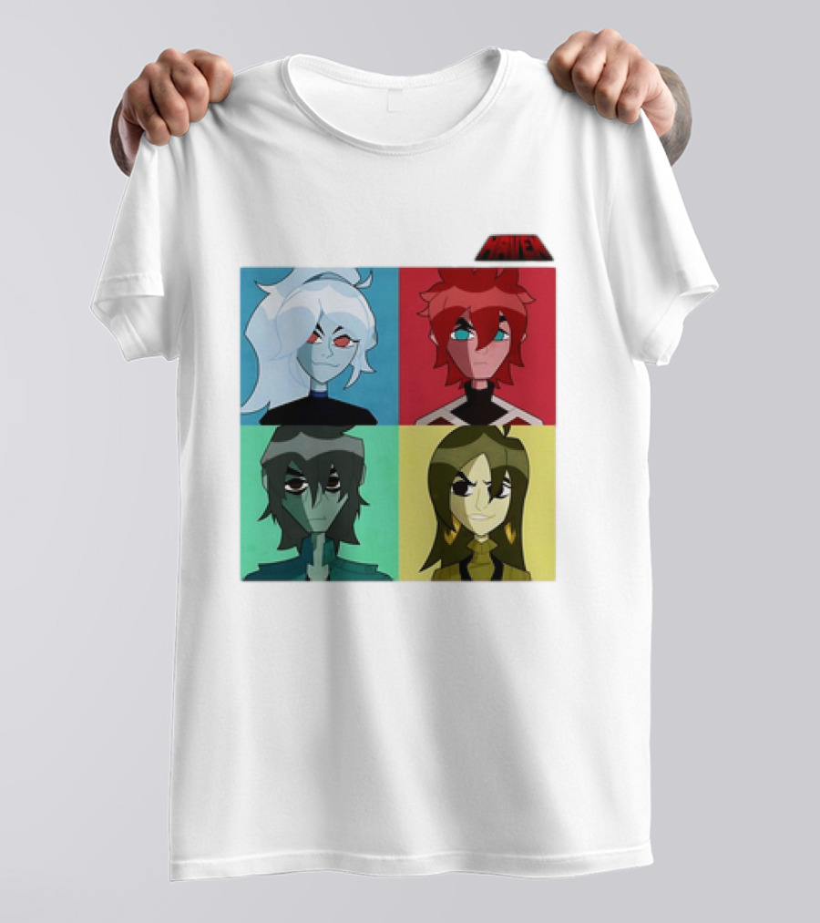 HAVEN Character Cast Art Style With Four Characters T-Shirt