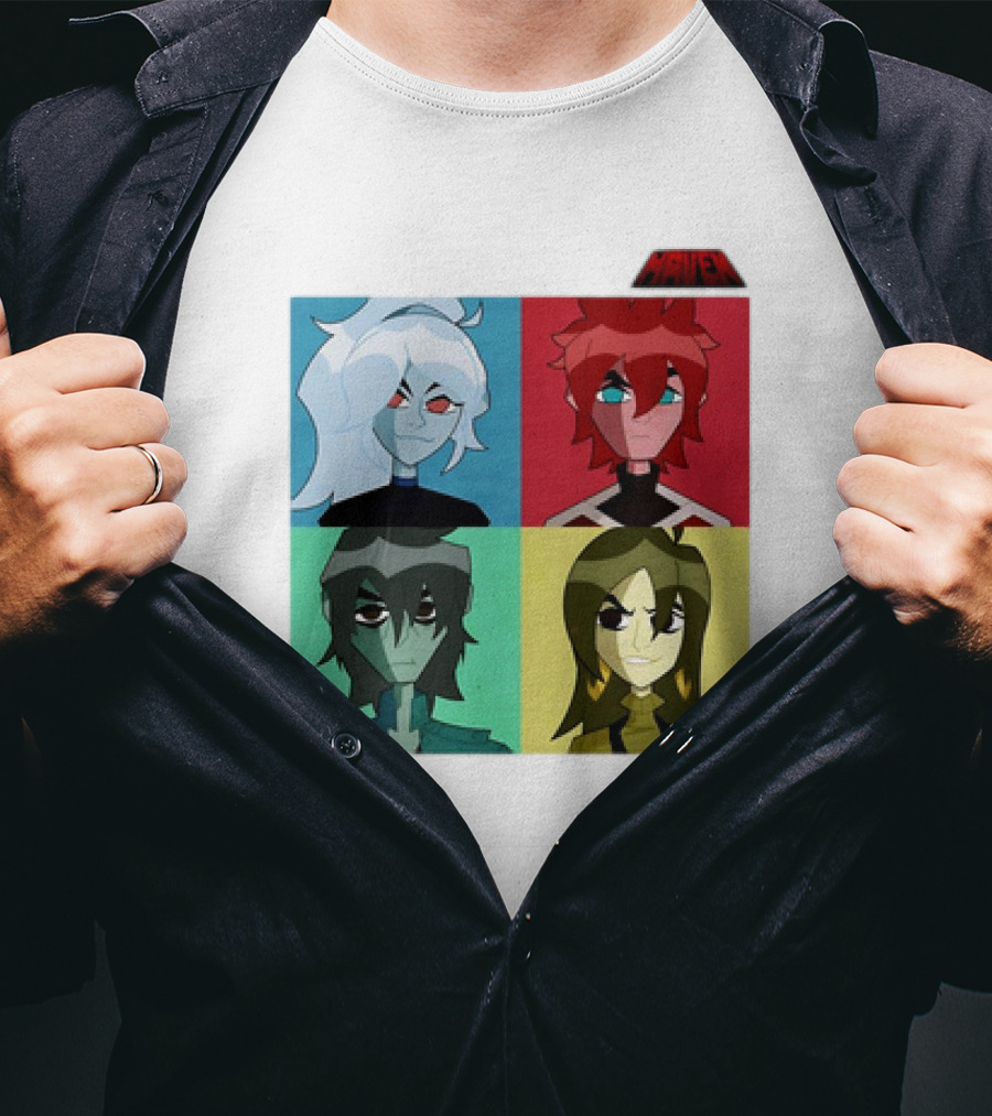 HAVEN Character Cast Art Style With Four Characters T-Shirt