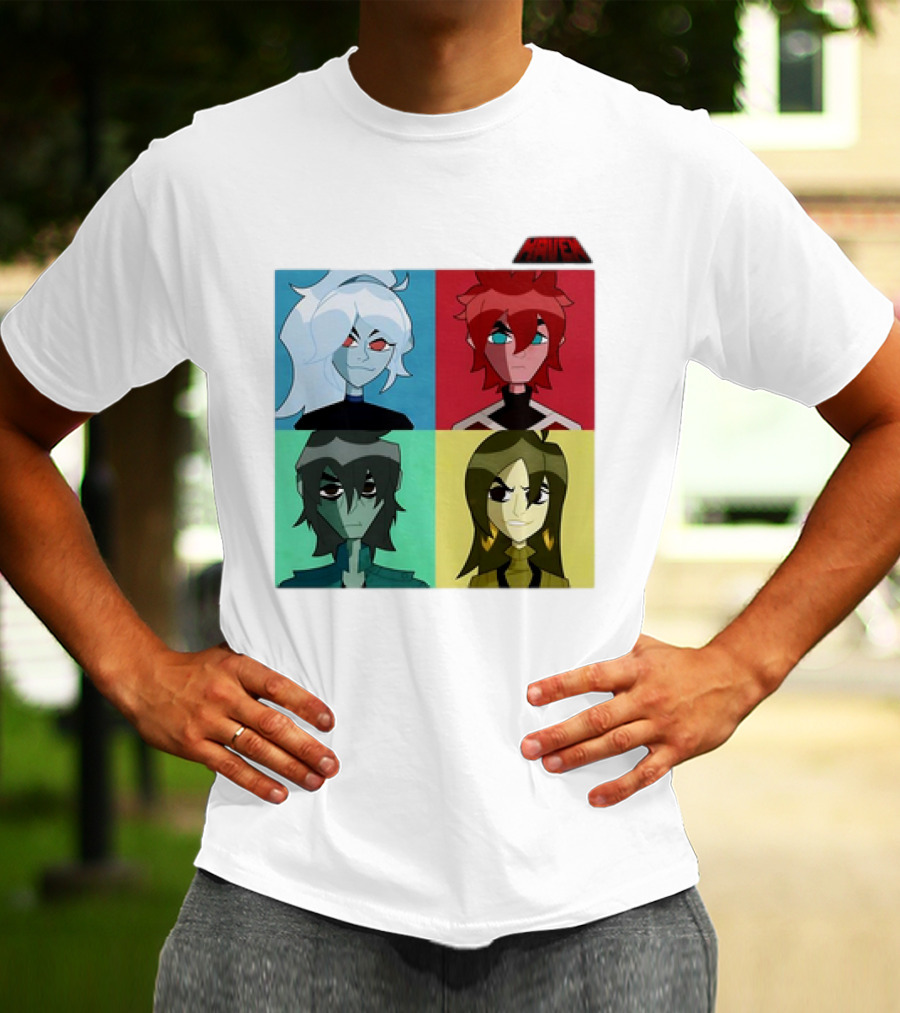 HAVEN Character Cast Art Style With Four Characters T-Shirt