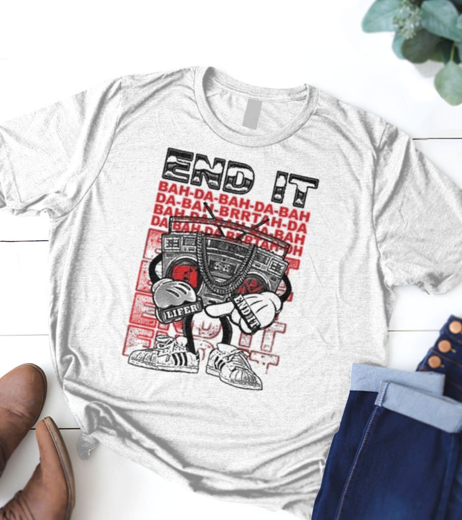 End It Holymountainprinting Baltimore Hardcore HB Lifer Ba Ba Ba Ba Ba Ba Ba Ba T-Shirt