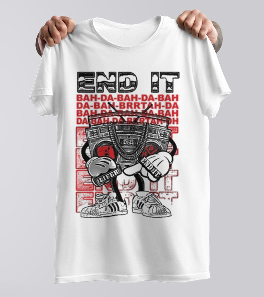 End It Holymountainprinting Baltimore Hardcore HB Lifer Ba Ba Ba Ba Ba Ba Ba Ba T-Shirt