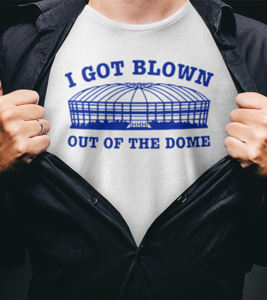 I Got Blown Out Of The Dome Stadium Illustration T-Shirt