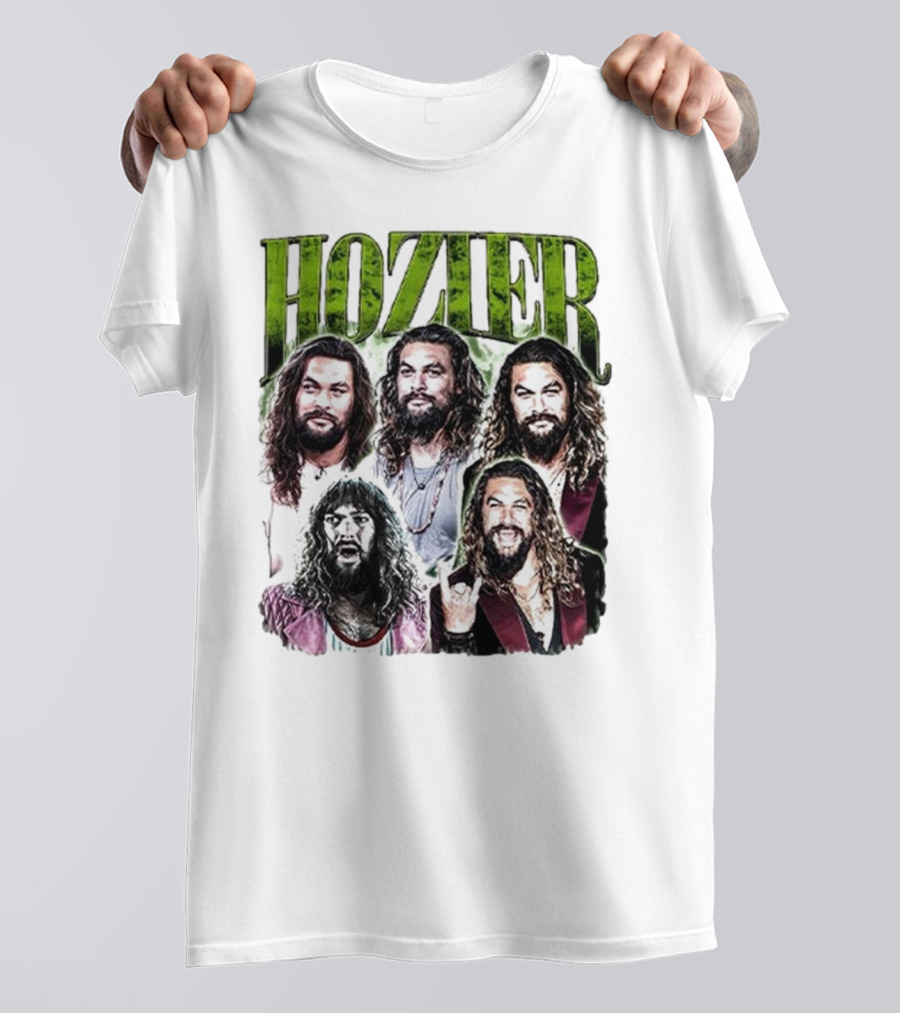 Hozier Jason Momoa Collage T-Shirt