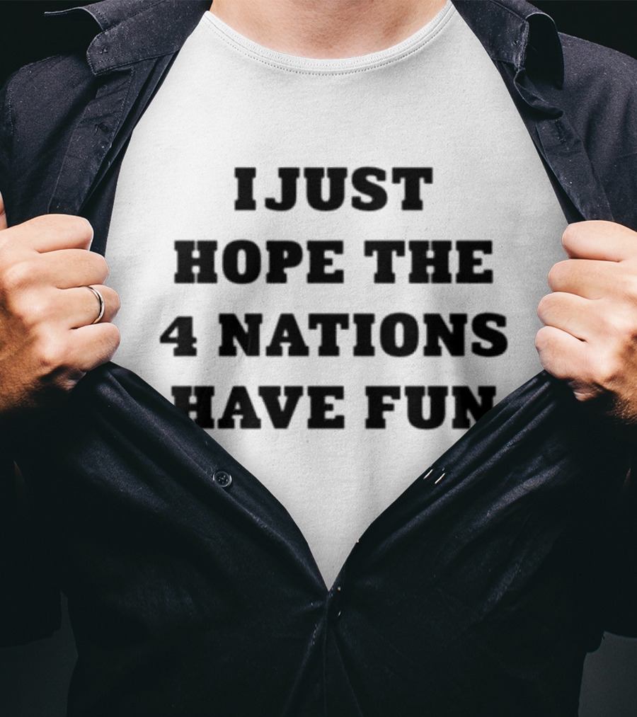 I Just Hope 4 Nations Have Fun Elements Avatar Symbol T-Shirt
