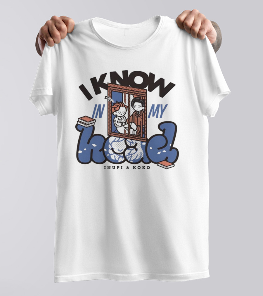 I Know In My Head Inupi And Koko Retro Comic Style T-Shirt