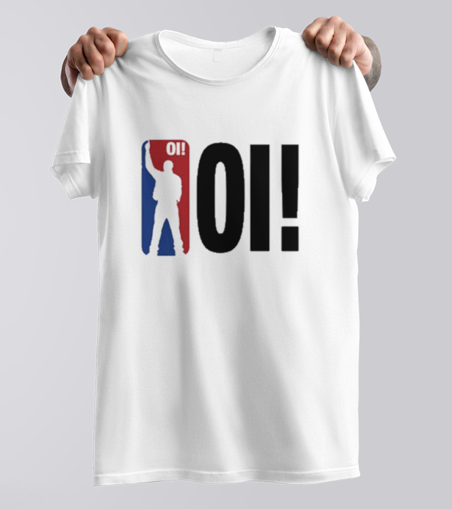 I Think We're Gonna Be Okay Red Blue Silhouette T-Shirt