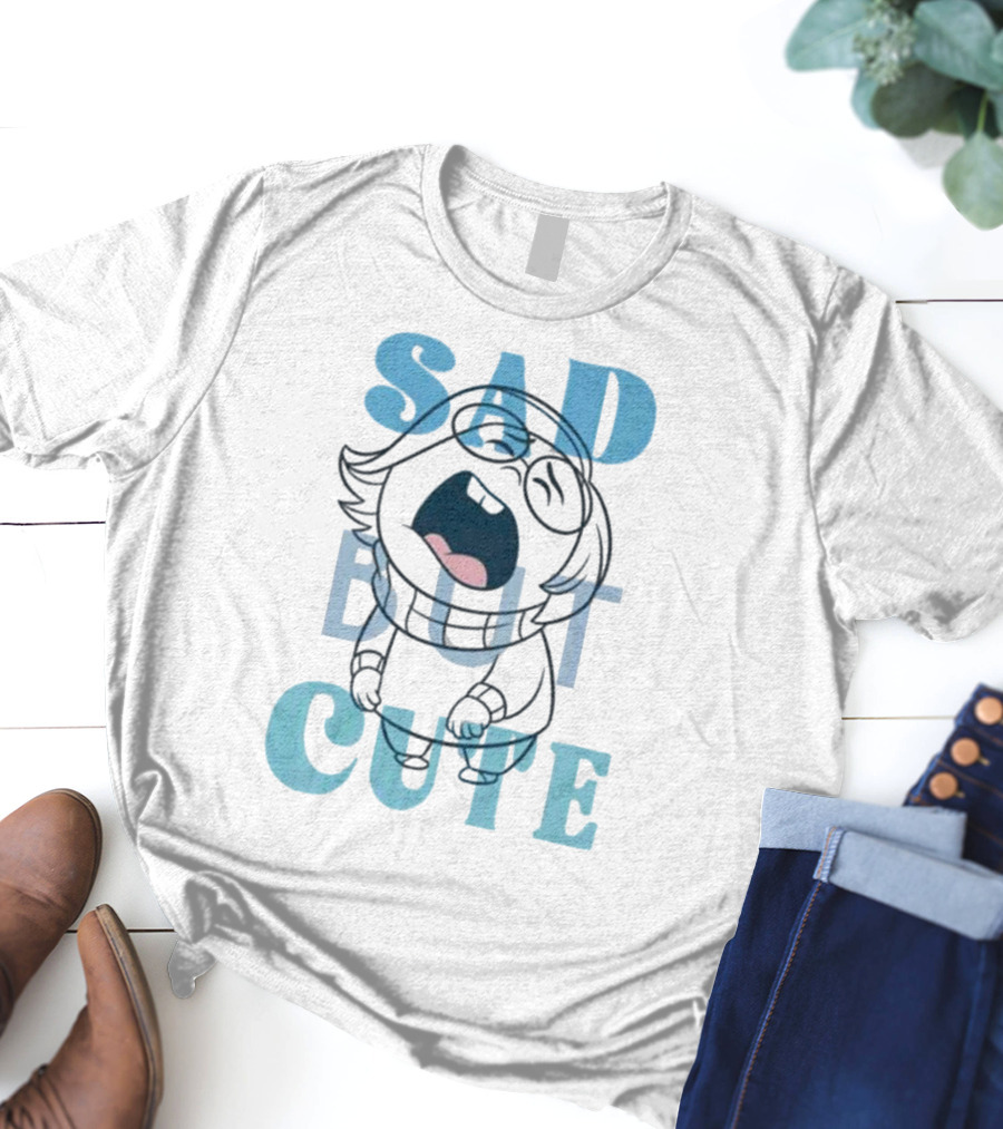 Sad But Cute Inside Out 2 Character T-Shirt