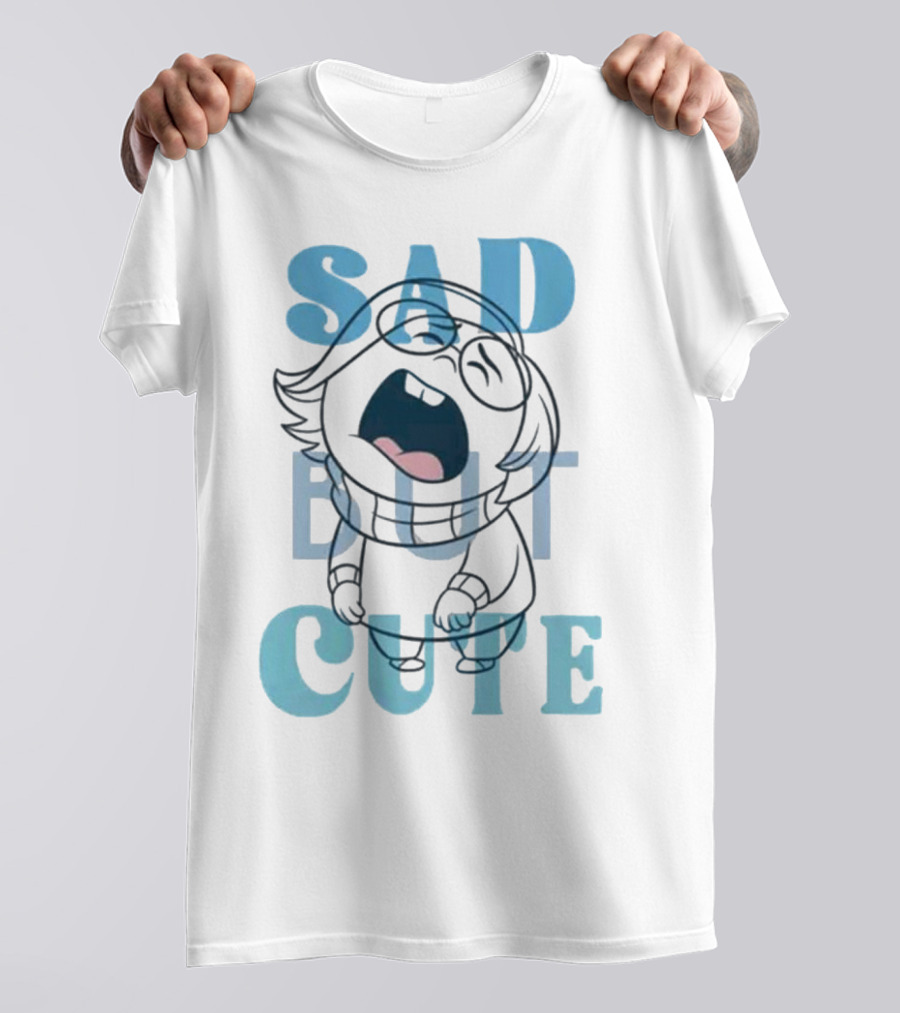 Sad But Cute Inside Out 2 Character T-Shirt