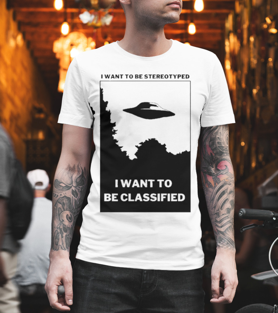 I Want To Be Stereotyped I Want To Be Classified Dead Kennedys T-Shirt