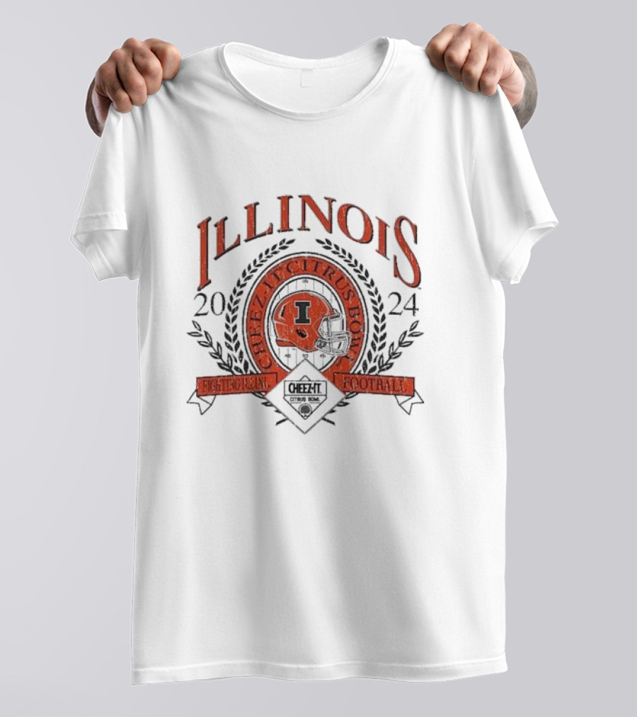 Illinois Fighting Illini Cheez-It Citrus Bowl Football T-Shirt