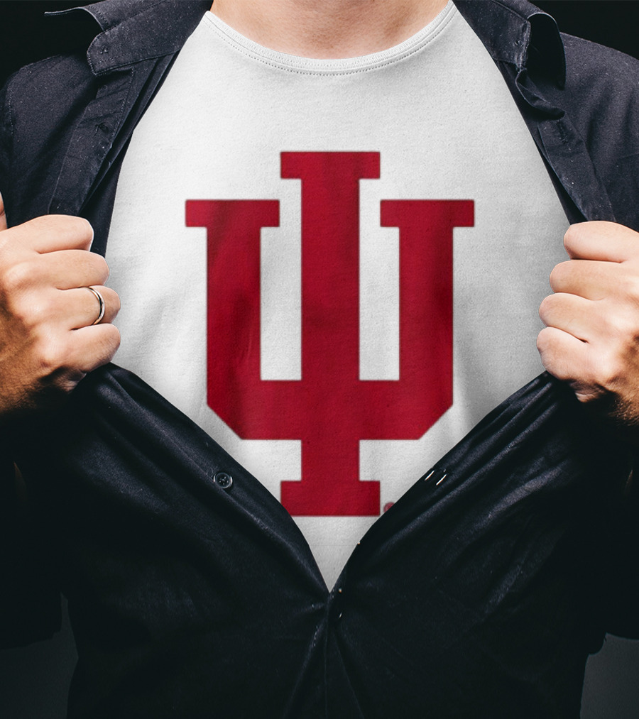 Indiana Hoosiers IU Crimson Emblem T-Shirt