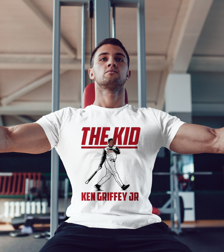 Ken Griffey Jr Cincinnati The Kid Baseball Legend T-Shirt