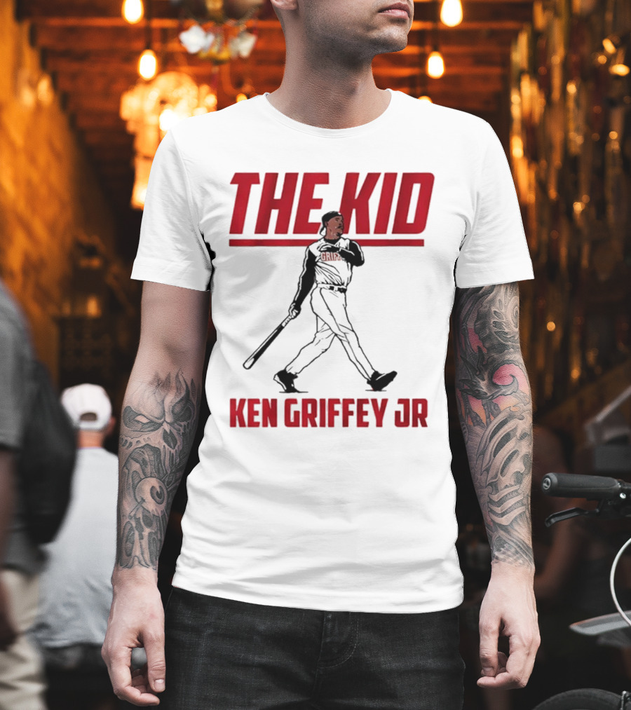 Ken Griffey Jr Cincinnati The Kid Baseball Legend T-Shirt