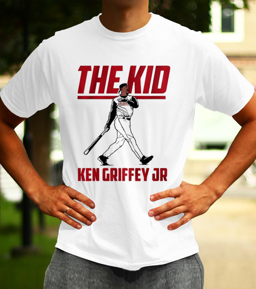 Ken Griffey Jr Cincinnati The Kid Baseball Legend T-Shirt