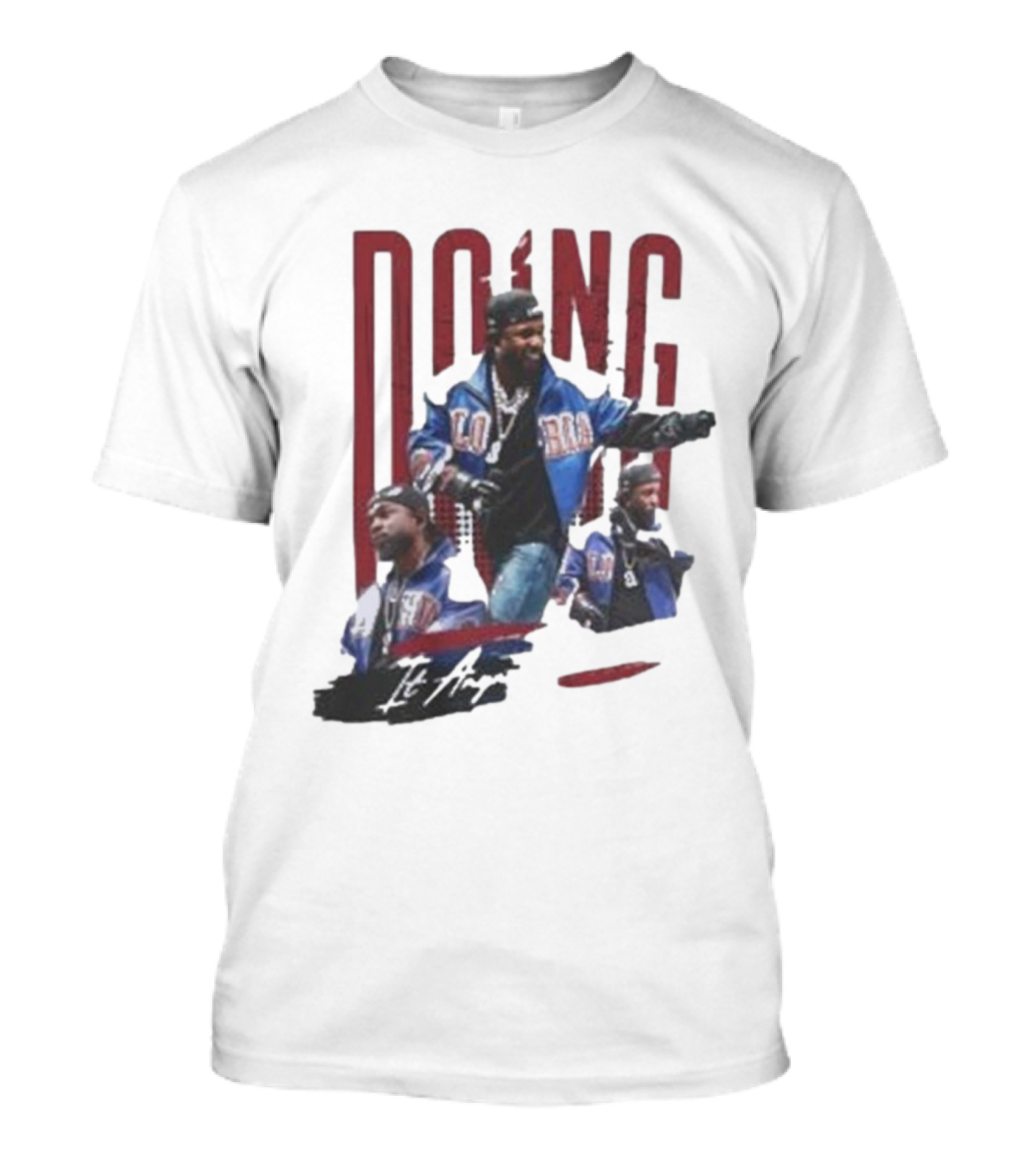 Kendrick Lamar Doing It Anyway Hey Drake Blue Jacket T-Shirt