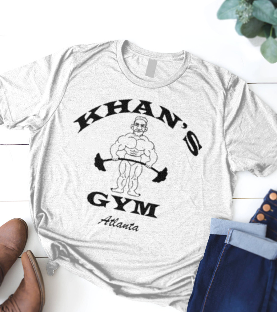 Khan’s Gym White T-Shirt