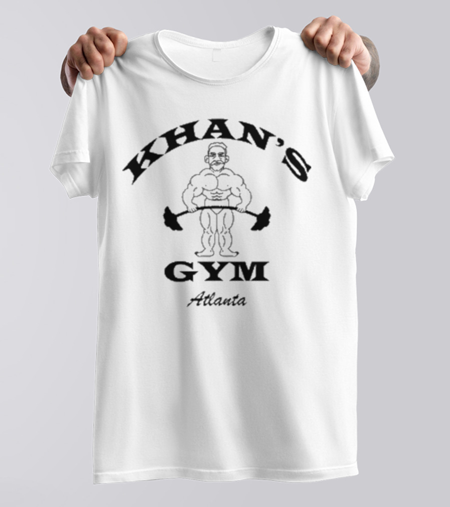 Khan’s Gym White T-Shirt