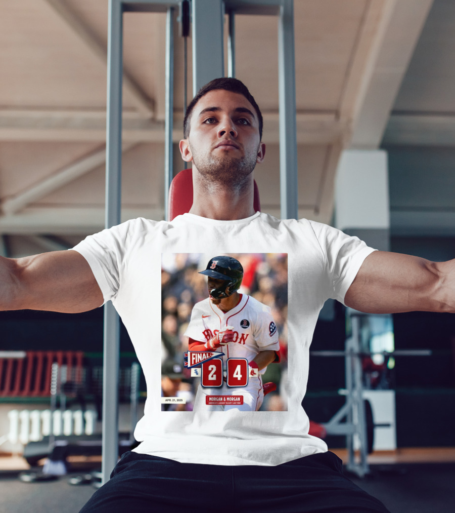 Boston Red Sox Victory Over Chicago White Sox 4-2 Marathon Monday Apr 21 2025 T-Shirt