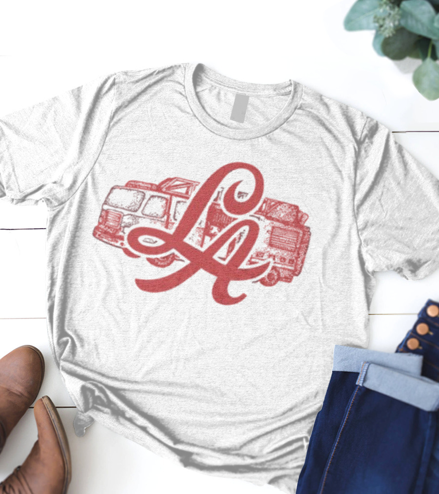 LA Retro Van Road Trip Adventure T-Shirt