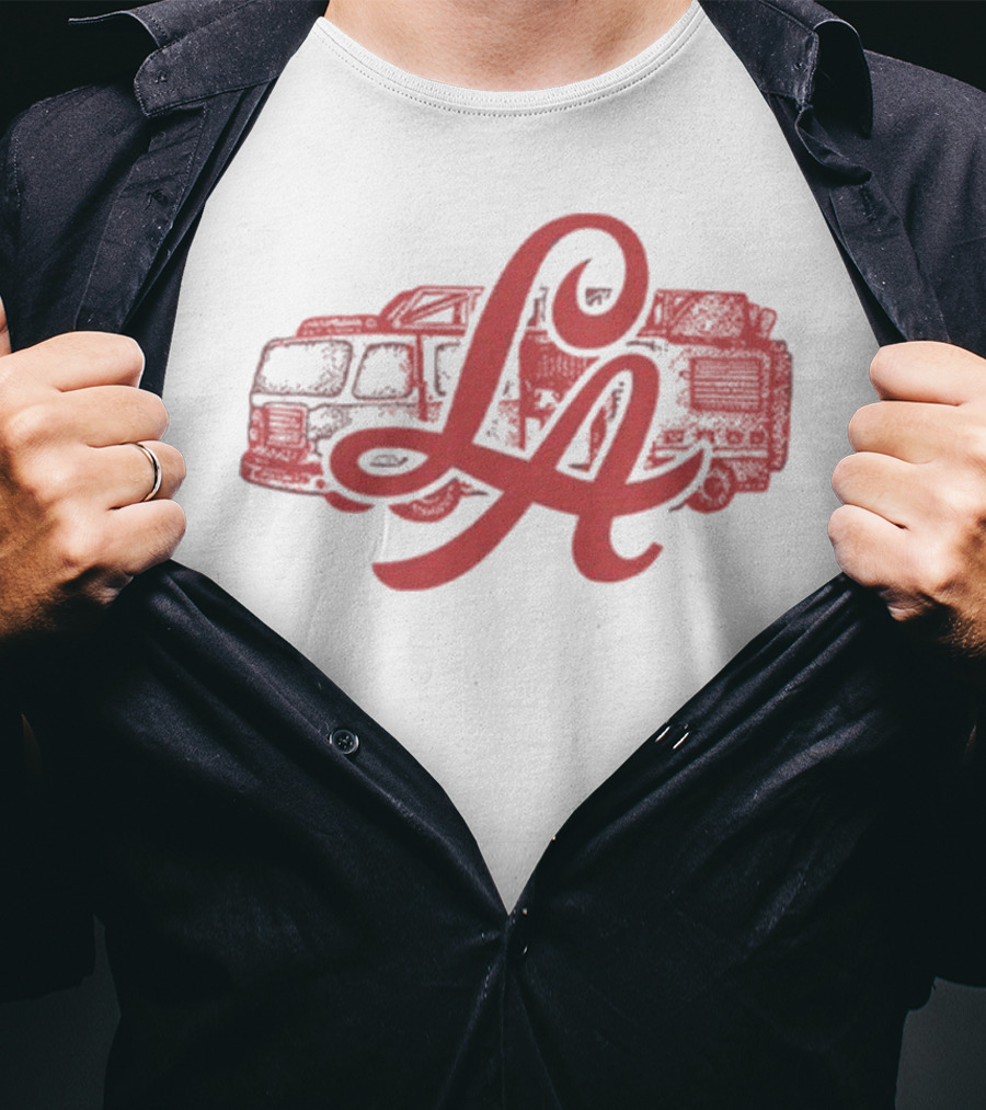 LA Retro Van Road Trip Adventure T-Shirt