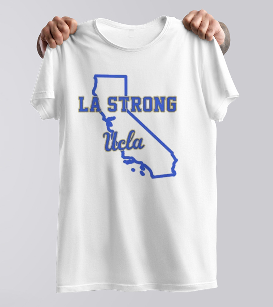 UCLA LA Strong California Outline T-Shirt