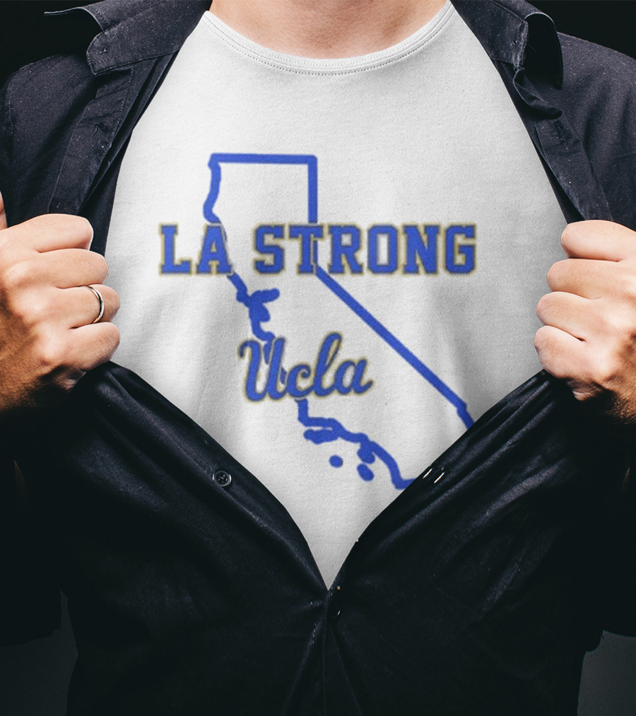 UCLA LA Strong California Outline T-Shirt