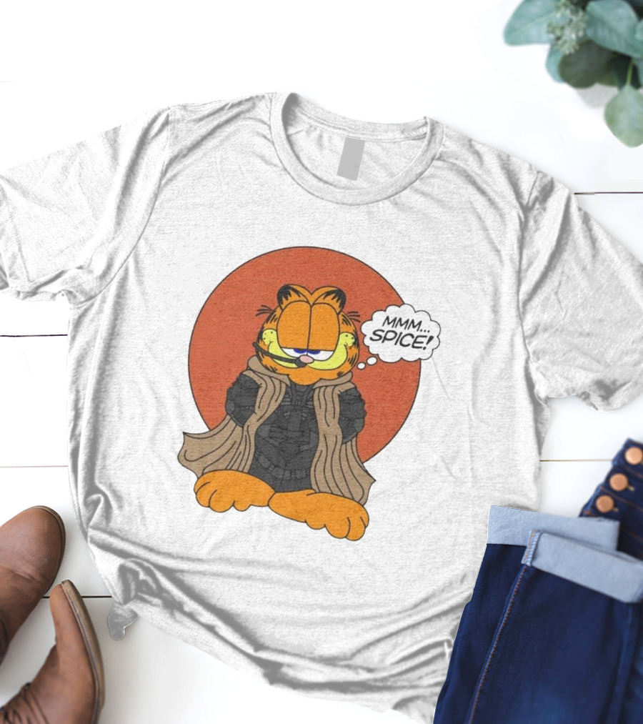 Garfield Lasagna Al Gaib Mmm Spice Dune Crossover T-Shirt