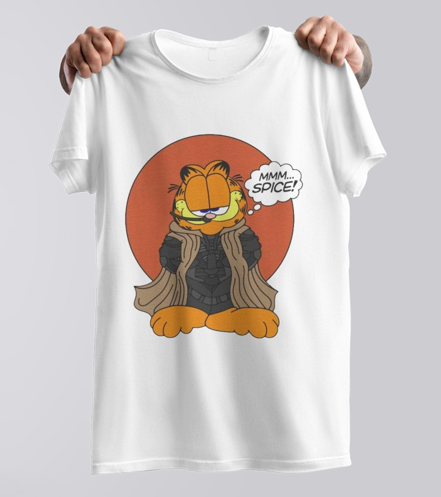 Garfield Lasagna Al Gaib Mmm Spice Dune Crossover T-Shirt
