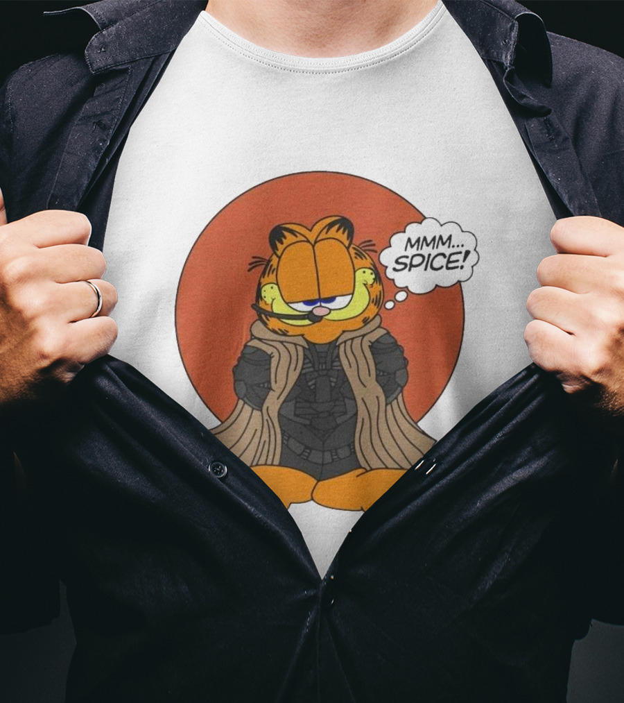 Garfield Lasagna Al Gaib Mmm Spice Dune Crossover T-Shirt