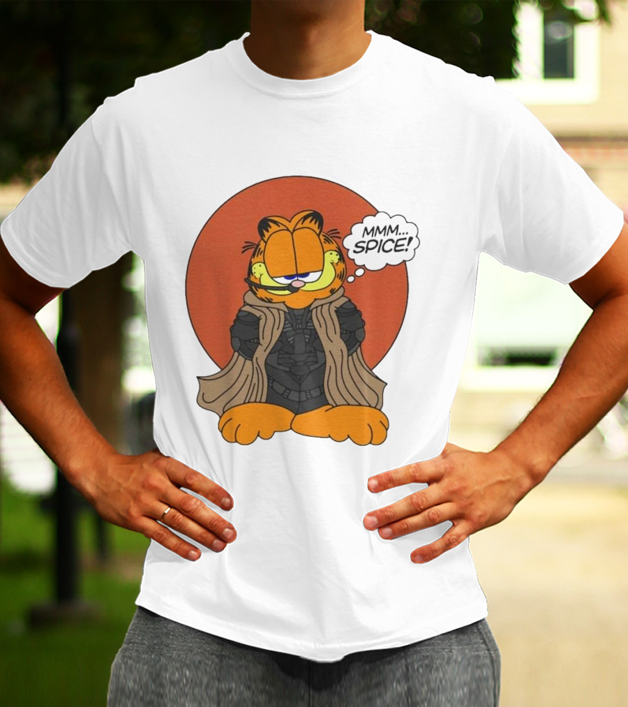 Garfield Lasagna Al Gaib Mmm Spice Dune Crossover T-Shirt