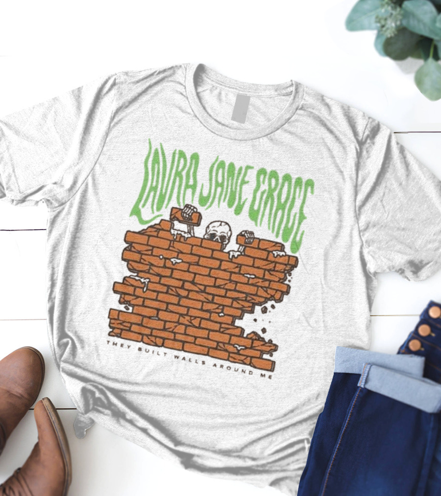 Laura Jane Grace Walls They Built Walls Around Me T-Shirt