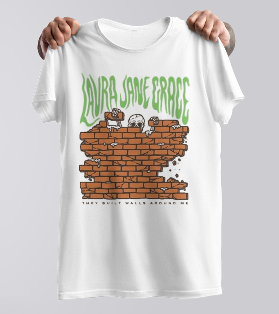 Laura Jane Grace Walls They Built Walls Around Me T-Shirt