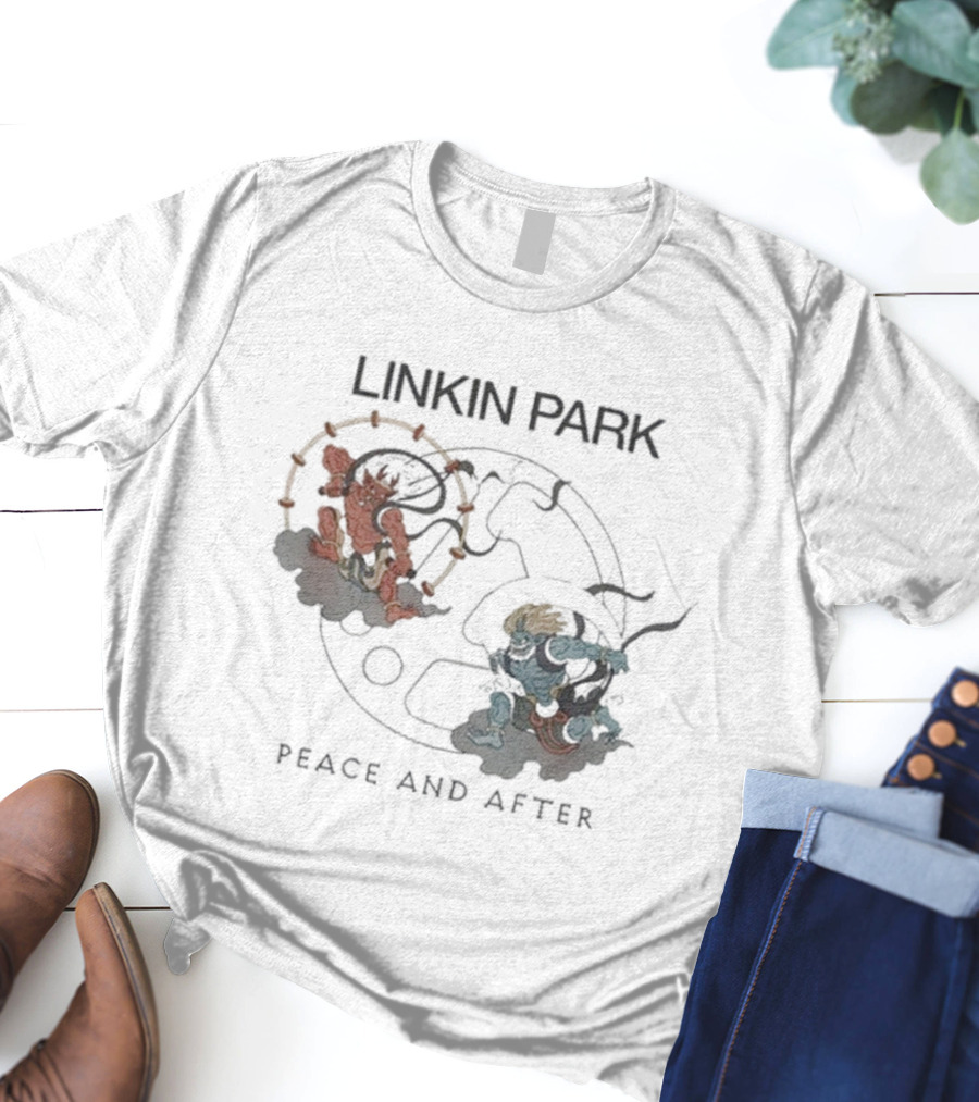 Linkin Park Peace And After Wind And Thunder Gods Collaboration T-Shirt