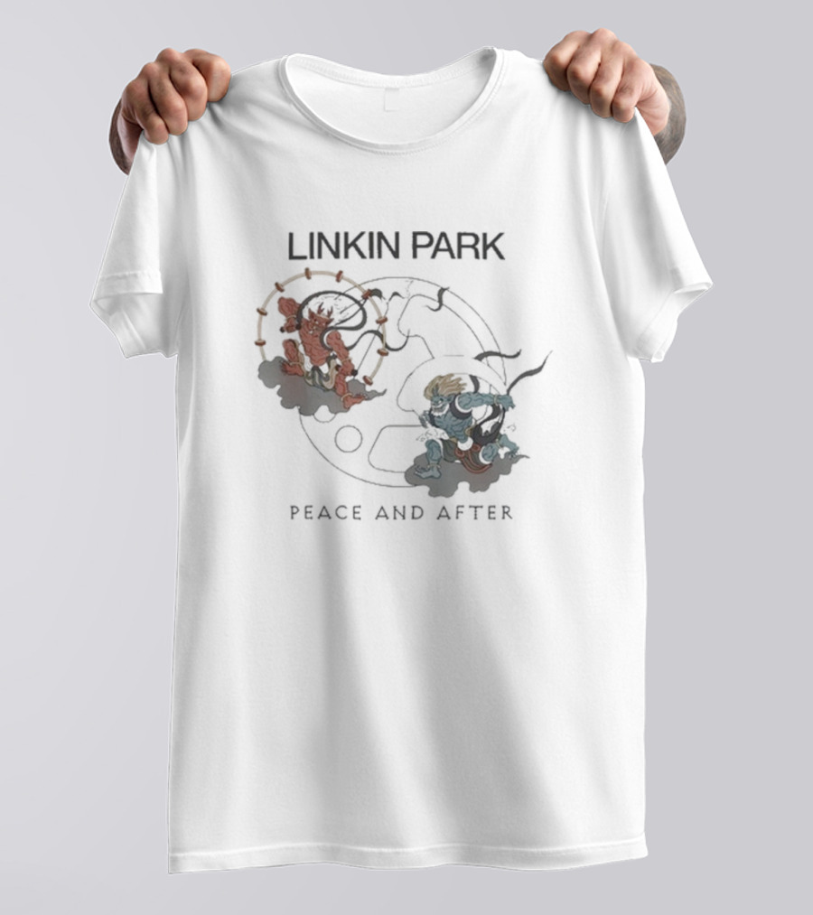 Linkin Park Peace And After Wind And Thunder Gods Collaboration T-Shirt