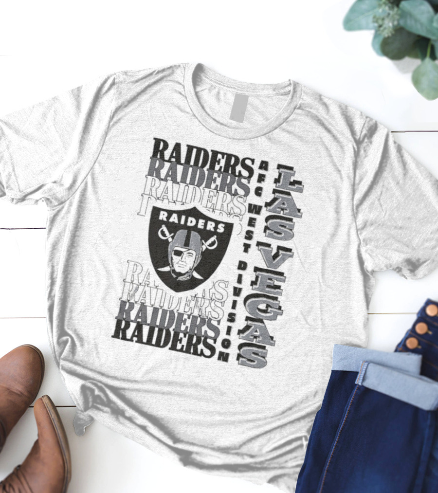 Las Vegas Raiders AFC West Division T-Shirt