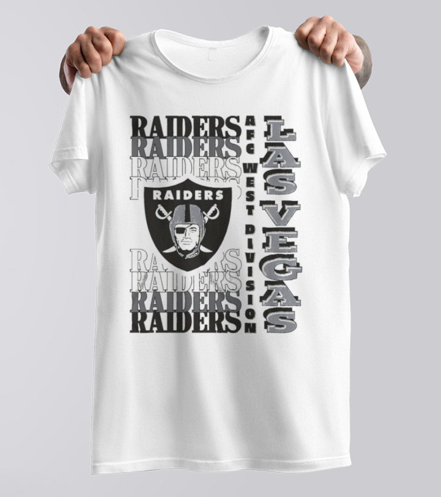 Las Vegas Raiders AFC West Division T-Shirt