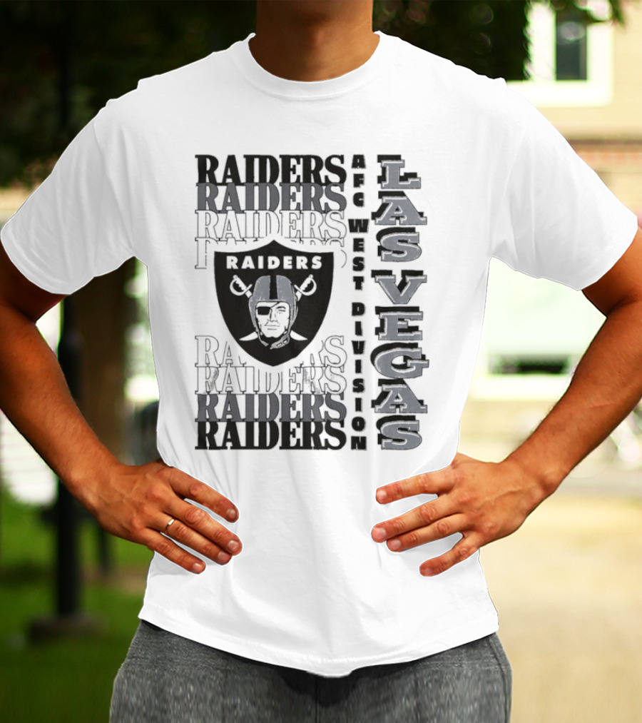 Las Vegas Raiders AFC West Division T-Shirt